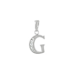 Sterling Silver "G" Pendant