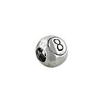 Sterling Silver "8" Bead