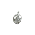 Sterling Silver Strawberry Bead