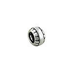 Sterling Silver Tire Bead
