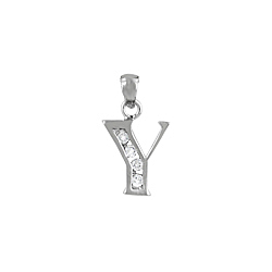Sterling Silver "Y" Pendant
