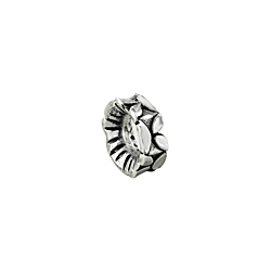 Sterling Silver Cobblestone Bead Spacer